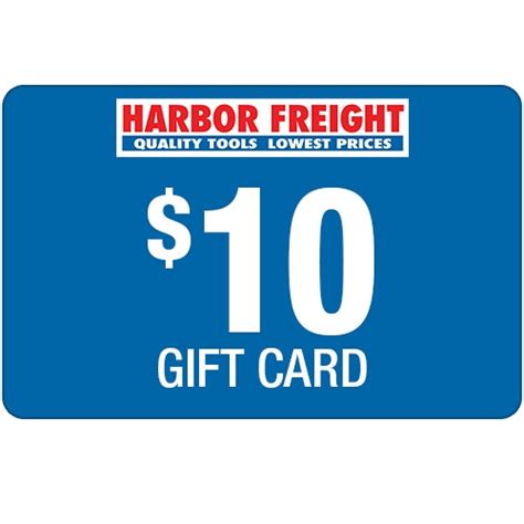 Printable Harbor Freight Gift Card